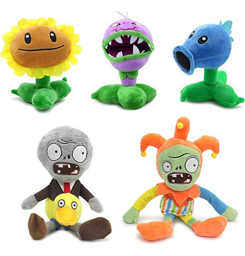 2025 10 Peças De 1 E 2 Brinquedos De Pelúcia Pvz De Pelúcia