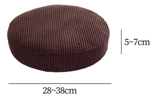 Taburetes De Bar Funda De Asiento Funda Elástica Cojín De