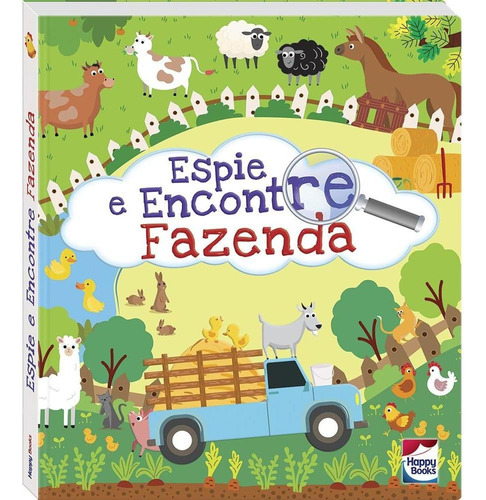 Espie E Encontre: Fazenda, De Mammoth World. Editora Happy Books, Capa Dura Em Português, 2022