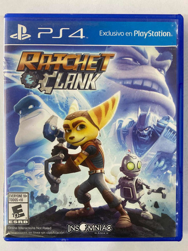 Ratchet & Clank Ps4 Usado Fisico Orangegame Castelar Z/oeste