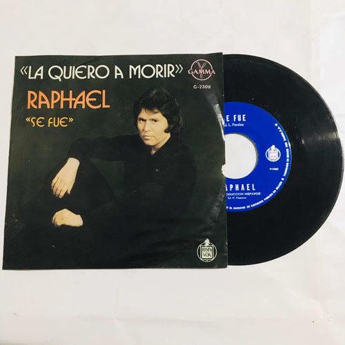 Verónica C/raphael/paquete De 4 Discos 7 Ep Single 45rpm