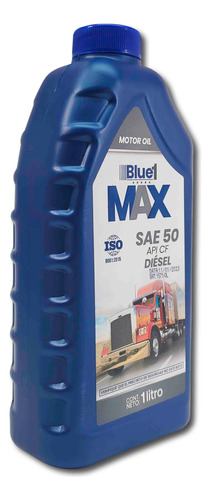 Aceite De Motor Diesel Sae 50 Importado Blue1