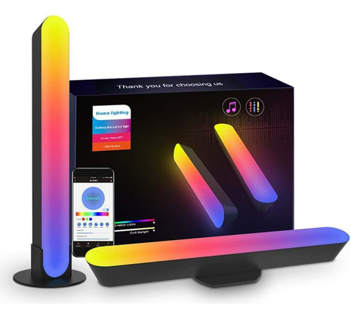 Barra De Luz Led De Jenew Home, Barras De Luces Led Rgbic In