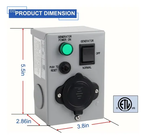 Opl5 Interruptor Manual De Transferencia De Generador De 15.