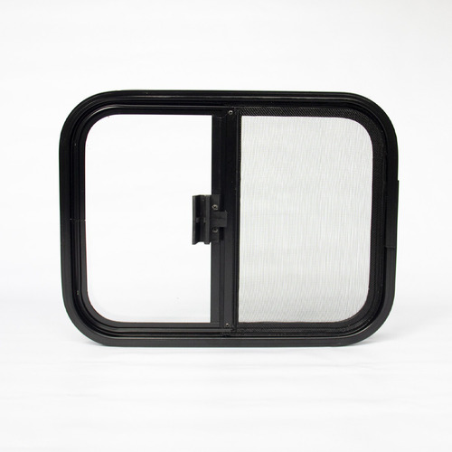 Ventana Corrediza Negra Para Motorhome 60x40cm