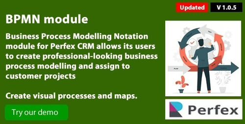 Imagem 1 de 5 de Modelagem De Processos De Negócios 1.0.6. Módulo Para Perfex