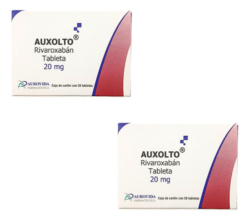 Rivaroxaban 20 Mg Pack De 56 Tabletas Genérico De Xarelto