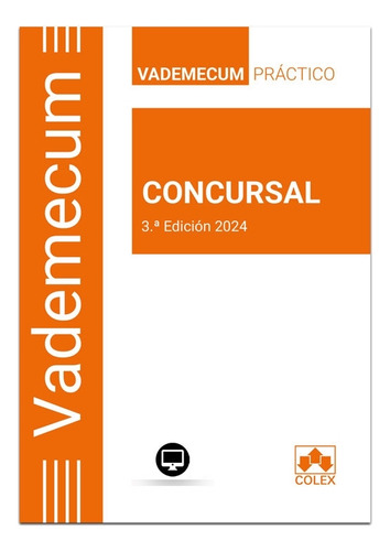 Libro Vademecum Concursal 2024 - Departamento De Redaccio...