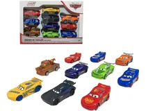 Comprar Cars 10 Carros De Fricción Rayo Mcqueen, Mate, Jackson, Cruz Color Rojo Personaje Cars Rayo Mcqueen