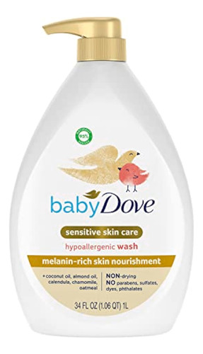 Baby Dove Sensitive Baby Wash Nutrición De La Piel Rica En