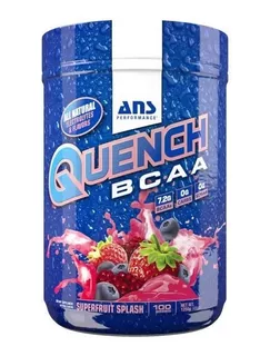 Quench Bcaa 100 Serv Superfruit Aminoácidos Ans Oferta