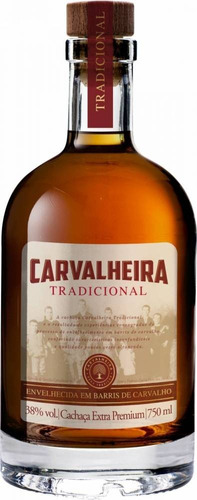 Cachaça Artesanal Carvalheira  Premium 750ml Frete Gratis