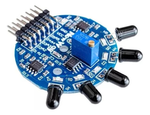 Sensor De Flama Llama Fuego De 5 Vías Digital Arduino