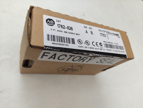 Allen Bradley Módulo De Entradas Plc Micrologix 1762-iq8 (Usado)