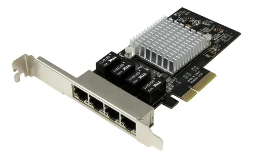 Tarjeta De Red Pcie 4 Puertos Rj45 Intel I350