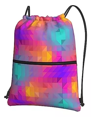 Huatansy Mochila Con Cordón Para Mujer Bolsa De Cuerdas Moch