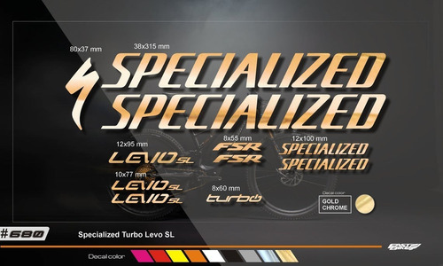 Calco Vinilo Specialized Levo Turbo Sl