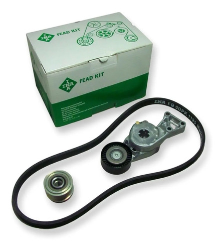 Kit Correa Poli V Tensor  Polea Alternador Vw Golf  Bora Ina