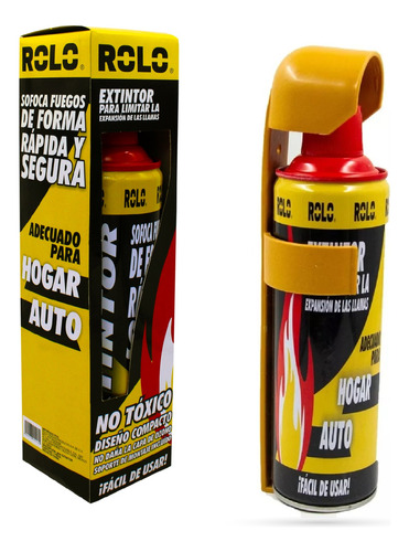 Extinguidor Extintor Automotriz Y Hogar Portátil Rolo