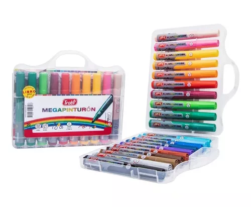 Valija Trabi Coloring Kit De Utiles Escolares