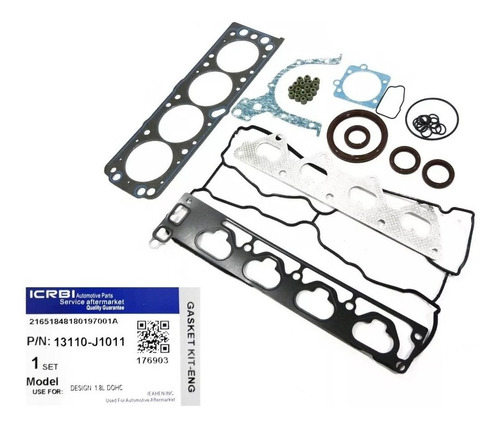 Kit Juego Empacadura Chevrolet Optra Design
