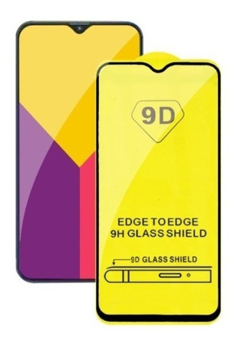 Vidrio Templado 9d Full Cover Para Motorola Moto E22 E22i