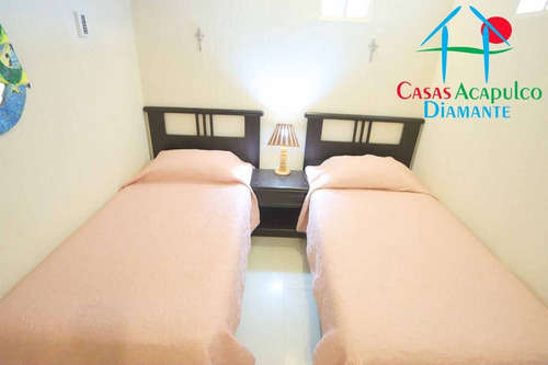 Imagen 11 de 30 de Cad Acapulco Marqués 705. Depa De Playa Para 6 Personas. Servicio De Limpieza