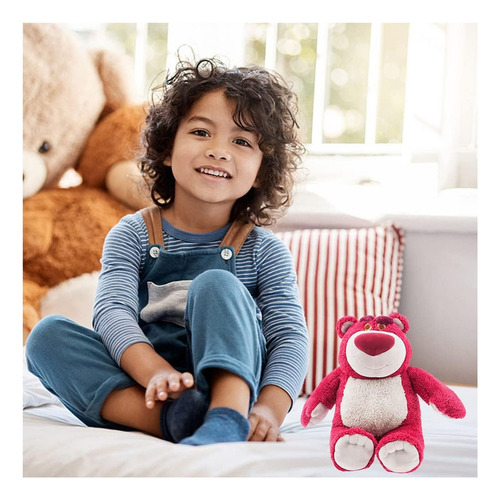 Peluche Oso Toy Story Lotso Olor A Fresa 27cm Teddy Bea Para Niños