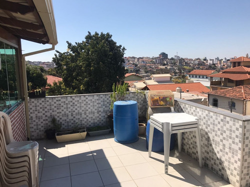 Imagem 3 de 19 de Cobertura À Venda, 3 Quartos, 1 Suíte, 1 Vaga, Santa Cruz - Contagem/mg - 19122