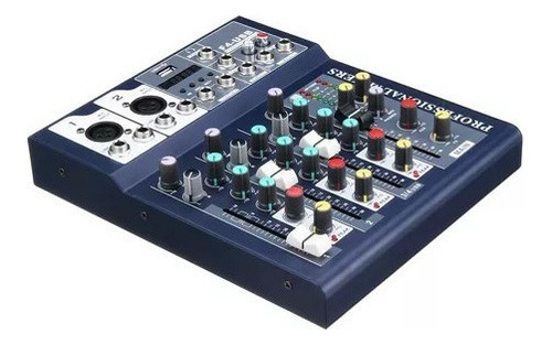 Imagen 4 de 4 de Mezclador Profesional 4 Canales