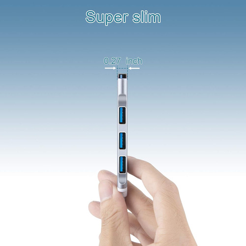 Wonkegonke Puerto Usb Hub Splitter: Usb 3.0 Multipuerto H...