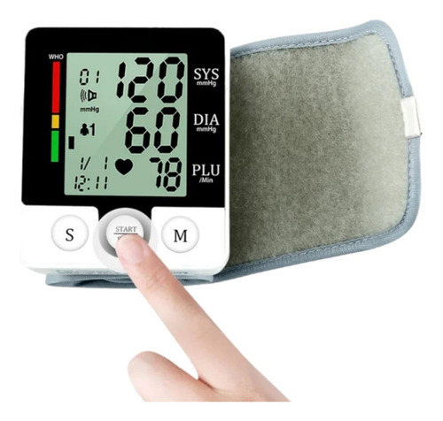 Monitor Digital Presión Arterial Tensiómetro De Muñeca