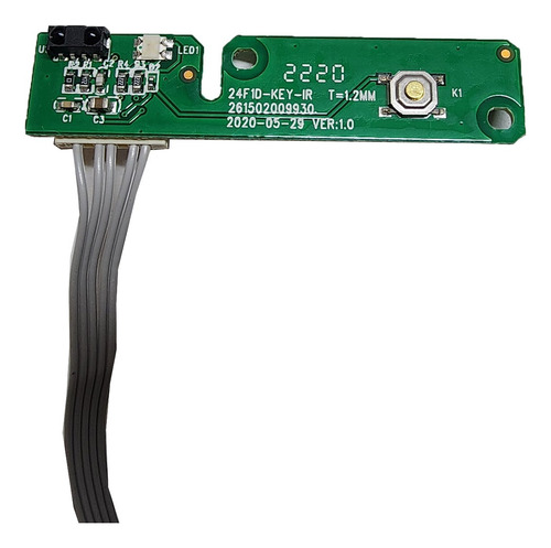 Boton Con Sensor Para Atvio Atv-50uhdr N/p: 24f1d-key-ir
