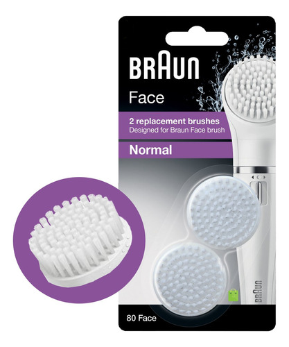 Braun Se80 Repuesto Cepillo Exfoliante Pieles Sensibles