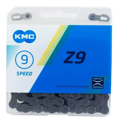 Corrente Kmc Z9 116 Elos 18v/27v Mtb/speed