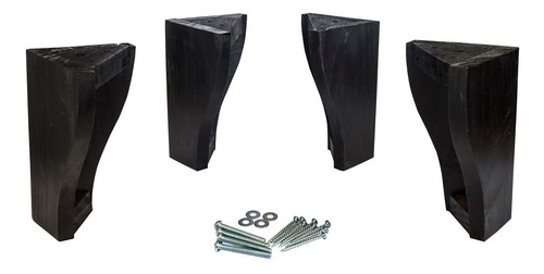 Imagen 2 de 8 de Patas Para Camas Europeas. Kit De Patas Rosen, Cic, Flex