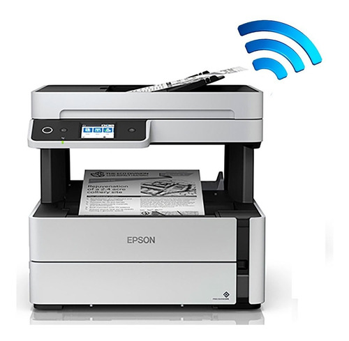 Imagen 2 de 7 de Impresora Monocromatica Epson M3170 Ecotank® Wifi Fax Y Adf