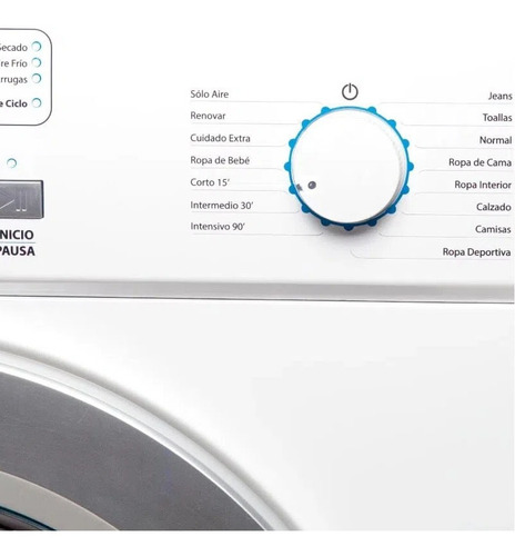 Secarropas Por Calor Whirlpool Wsr07sc 7 Kg Carga Frontal