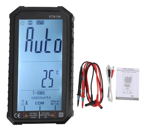 Et8134 Multimedia Digital Multiple Voltage Medidor De