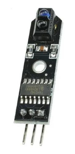 Tcrt5000 Seguidor De Linea Arduino Optico Infrarrojo Black