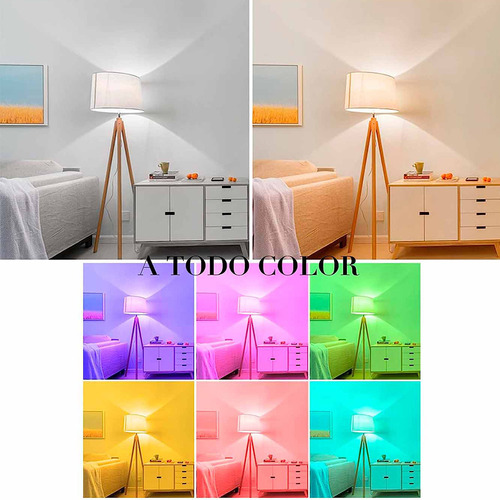 Foco Inteligente Fratech Luz Rgb Wifi - Ios Y Android
