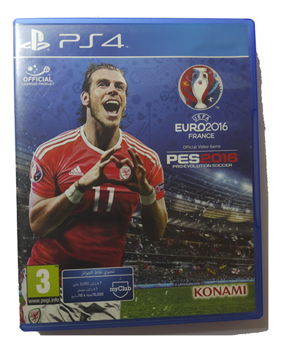 Konami, Euro Pes 2016 Pro Evolution Soccer Playstation 4 Fis (Reacondicionado)