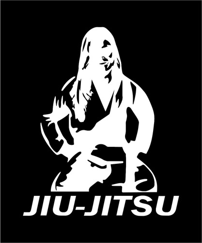 Adesivo Decorativo Jiu-jitsu Academia Ufc Mma Luta 57x70cm