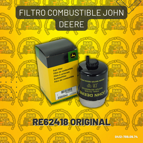 Filtro Combustible John Deere Re62418 Original