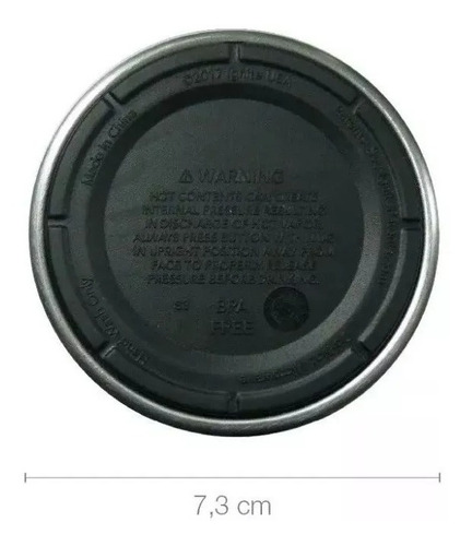 Imagen 6 de 10 de Termo Acero Inoxidable Coleman - 700ml Negro