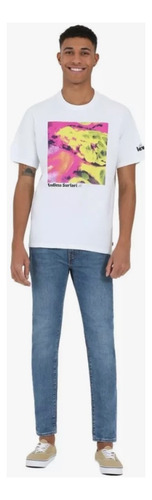 Playera Camiseta Levi S Casual Hombre 100% Algodon Original