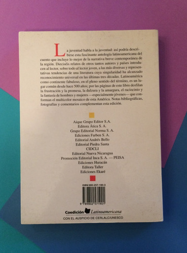 16 Cuentos Latinoamericanos. Varios Autores | MercadoLibre