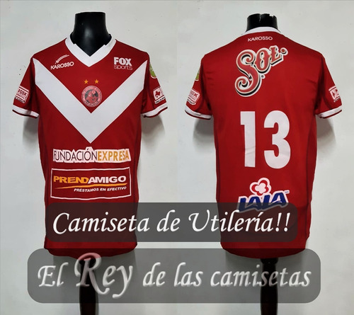 Camiseta De Utileria Tiburones De Veracruz 13 Macaluso Unica