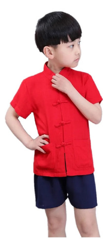 Ropa De Kung-fu Para Bebé Niño, Camisa, Camisa Tang, Disfrac