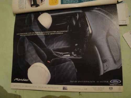 Publicidad Ford Mondeo Año 1998